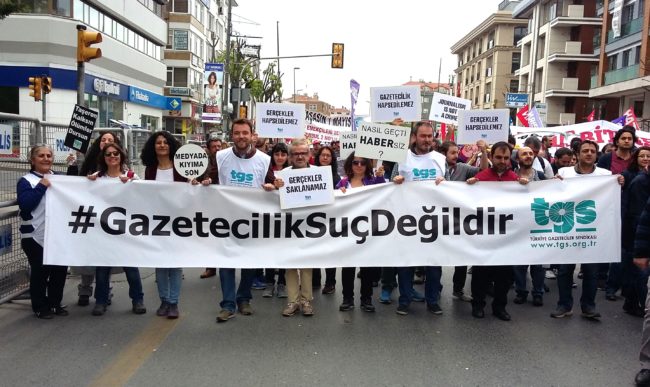 Gazetecilik suç değildi