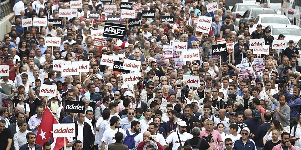 adalet yürüyüşü