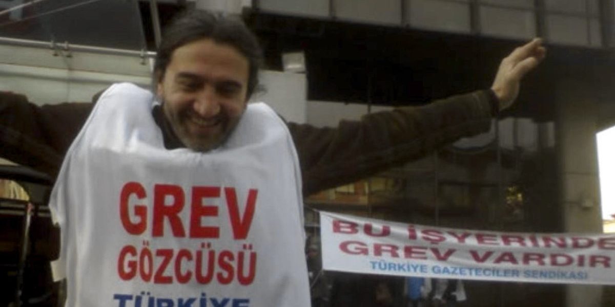 Nuh Köklü grev gözcüsü