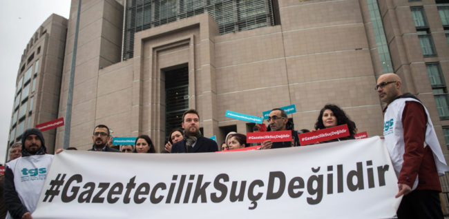 TGS CAGLAYAN ADLIYESINDE EYLEM YAPTI.FOTO:KURTULUŞ ARI 10.03.2020